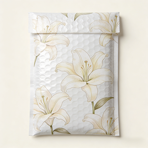 Bolsa de Envío Acolchada de Polietileno 28*42 1. Papel Grueso Blanco Reciclable Ecológico con Impresión Personalizada de Origen - Product Image 1