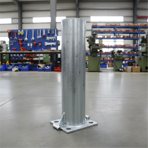 Kualitas tinggi kustom pemrosesan galvanis braket Las tiang bendera lembaran dasar fabrikasi logam - Product Image 1