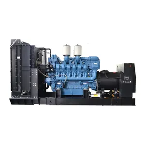 2mva generador electrico MTU generatore diesel di emergenza 12V4000G83S 2000kva 1800rpm generatori prezzi