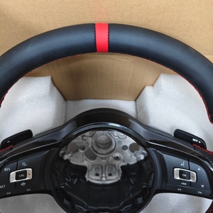 Volante de Alta Calidad para VW Polo GTI <span class=keywords><strong>Golf</strong></span> 6 MK4 MK5 MK7 GTD Jetta Amarok Atlas CC - Product Image 4