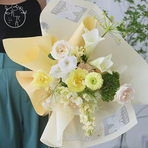 Papier d'emballage pour bouquet de fleurs de haute qualité, magnifique, fantaisie, motif <span class=keywords><strong>papillon</strong></span>, imperméable, livraison rapide - Product Image 4