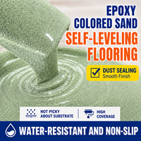Peinture époxy pour sols en résine colorée décorative, effet granit, prête à l'emploi, revêtement de sol en marbre
