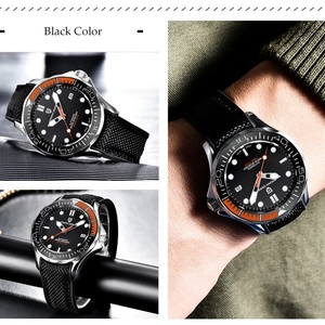 Montre mécanique Pagani Design PD1667, montre automatique pour homme, coffret cadeau pour homme, NH35A, cristal saphir, acier inoxydable - Product Image 2