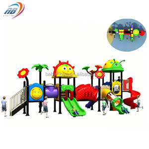 Ensemble <span class=keywords><strong>de</strong></span> balançoires pour enfants d'extérieur avec toboggans en plastique, design <span class=keywords><strong>de</strong></span> terrain <span class=keywords><strong>de</strong></span> <span class=keywords><strong>jeux</strong></span> pour parc d'attractions, pour <span class=keywords><strong>jeux</strong></span> en plein air - Product Image 4