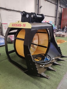 Godets de criblage pour excavatrices de 11 à 17 tonnes, haute qualité, meilleures ventes, plusieurs achats répétés, tailles de trous de criblage 10mm-150mm, déchiqueteurs supérieurs - Product Image 4