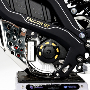 Motocicleta Todoterreno Eléctrica 79BIKE, 72V 16.8KW con Motor Central, Color Negro, Superventas - Product Image 4