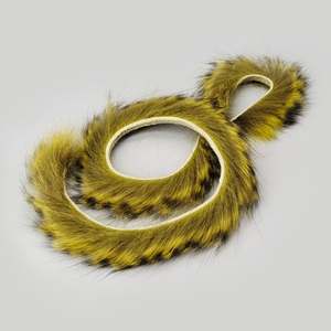 Strisce Premium SNEDA Rabbit Zonker da 3mm con Striature Naturali <span class=keywords><strong>a</strong></span> Tigre per Modelli di Streamer e Esche da <span class=keywords><strong>Pesca</strong></span> - Product Image 2