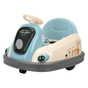 Coches de Choque Eléctricos para Niños, Juguete de Plástico con Funciones Educativas Tempranas, Tipo Kart - Product Image 3