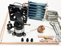 Mini climatiseur micro 12V/24V/48V, refroidisseur d'eau froide pour moteur et machine, sorbetière