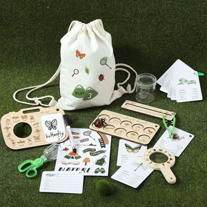 Kit d'exploration <span class=keywords><strong>de</strong></span> la nature pour enfants avec planche <span class=keywords><strong>de</strong></span> chasse au trésor, jouets d'aventure en plein air pour garçons et filles, ensemble d'apprentissage éducatif STEM - Product Image 1