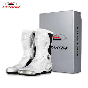 Bottes <span class=keywords><strong>de</strong></span> moto d'hiver, chaussures <span class=keywords><strong>de</strong></span> moto tout-terrain, bottes antidérapantes et amortissantes pour hommes et femmes, utilisables en toutes saisons - Product Image 2