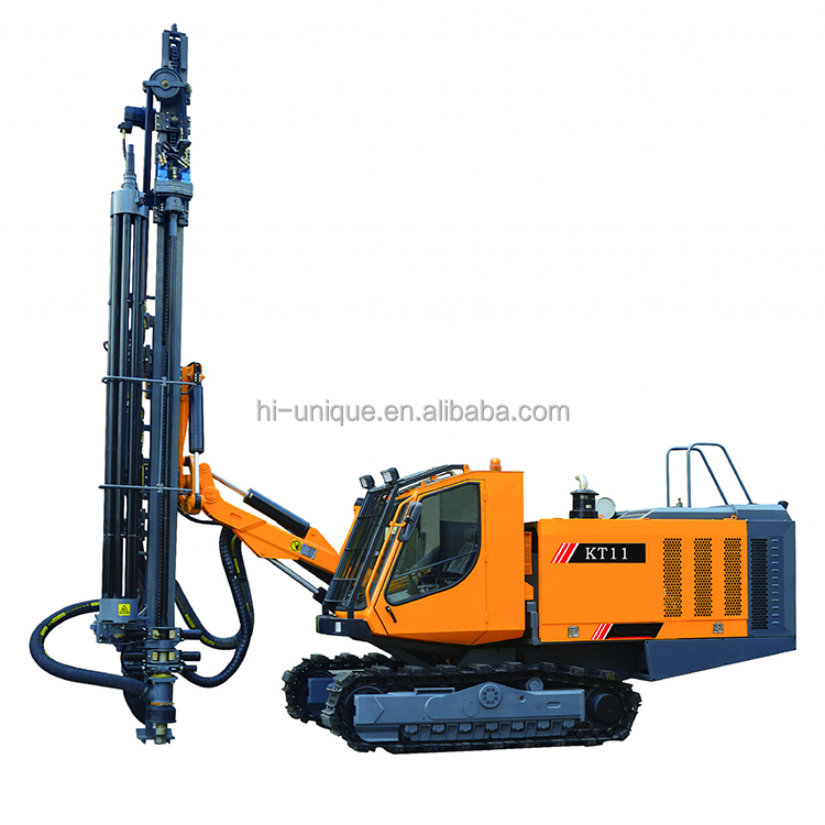 KT series integrated rock blast hole top hammer down the hole drill rig