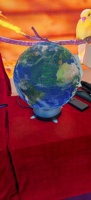 Bola de vídeo Digital de globo 3D de 360 grados, forma de círculo redondo, pantalla LED P2 suave y Flexible, esfera esférica, esfera de visualización