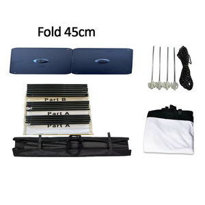 Pantalla de proyección de cine en casa portátil sin arrugas de peso ligero de 120 pulgadas trípode Simple de 2m para Noche de película de patio trasero - Product Image 6