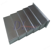 Soufflet télescopique en acier pour machine de tournage CNC |   Cache-télescopique en acier pour machine-outil |   Couvre-guides CNC