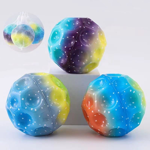 Мяч-антистресс TIDE <span class=keywords><strong>Moon</strong></span> Ball из высококачественного пенополиуретана, оптовая продажа, высокоэластичный, для активного отдыха, для детей 8-13 лет - Product Image 2