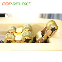 Rouleau de jade naturel de style coréen, demi-corps pliable thérapie spa table d'électro-massage V3 master lit de massage infrarouge