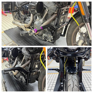 กันล้มหน้ารถมอเตอร์ไซค์ฮาร์เลย์ แฟตบ็อบ ปี 2018 2019 2020 <span class=keywords><strong>2021</strong></span> 2022 2023 2024 ทำจากเหล็กกล้าอ่อน - Product Image 6