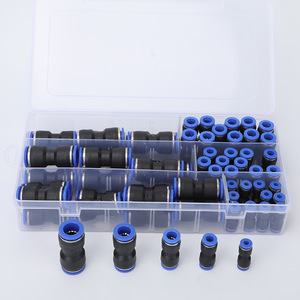 Kit de Conector Neumático Rápido de PU para Conexión Directa de Manguera de Aire y Bomba de Aire, Piezas Neumáticas - Product Image 2