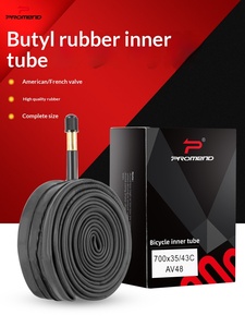 Cámara de Aire para Bicicleta Promend, de Goma Resistente, <span class=keywords><strong>700</strong></span> 23c 25c 28c 32c 35c 43c 48mm 60mm 80mm, Válvula Presta y Schrader, para Bicicleta de Ciudad - Product Image 6