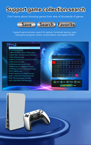 คอนโซลเกม P5X จากโรงงานจอยสติ๊กสำหรับบ้าน S905X4ทีวีจอยสติ๊ก64GB 40000 + เกม HD เอาต์พุต HD ของขวัญวันเกิดคอนโซลวิดีโอเกมย้อนยุค - Product Image 5