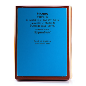 Fami Piano In Multiplex Rivestito In <b>Laminate</b> Blu Con Bordi In Massello 2500X800X50 Mm - Product Image 3