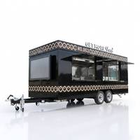 Chariot alimentaire 2026, chariot de vente de boissons, remorque alimentaire mobile extérieure rapide, camion de restauration personnalisé avec cuisine complète