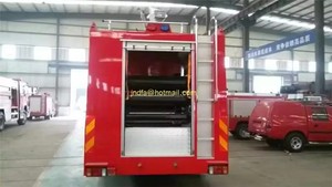 일본 유명 브랜드 4x2 드라이 파우더 폼 소방차 - Product Image 4