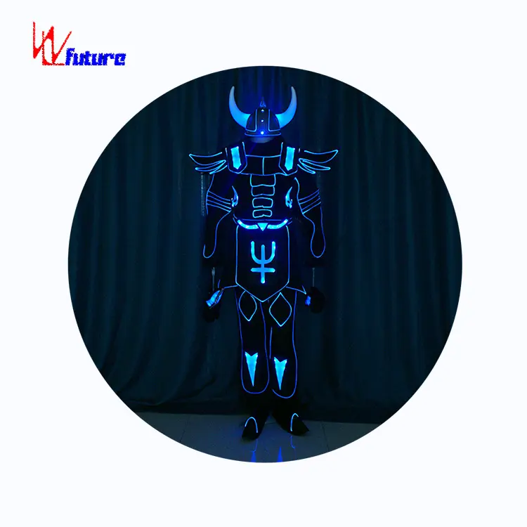 Future remote color changing led light led moving lights danc robot suit