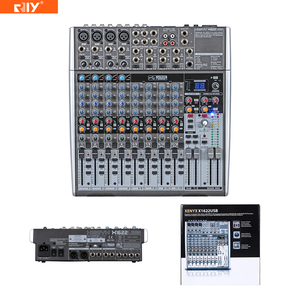 มิกเซอร์พาวเวอร์ X1622USB 12 ช่อง พร้อมพอร์ต USB 2.0 มี 4 ช่องโมโน 4 ช่องสเตอริโอ 4 ช่องพรีแอมป์ <span class=keywords><strong>XENYX</strong></span>  พร้อมพลังแฟนทอม 48V โปรเซสเซอร์มัลติเอฟเฟค 24 บิต สำหรับบาร์ - Product Image 2