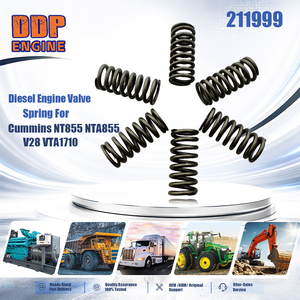 สปริงวาล์วเครื่องยนต์ดีเซลสำหรับเครื่องจักรก่อสร้าง 211999 รุ่น NT855 NTA855 V28 VTA1710 - Product Image 2