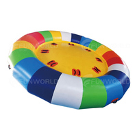 Tube de Ski gonflable à 10 sièges, équipement de jeu sur eau portable