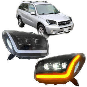 Светодиодная фара в сборе для Toyota RAV4 2003-2004, дневные ходовые огни (ДХО), указатели поворота, лампа 12В, автозапчасти - Product Image 1