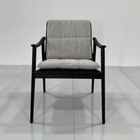 Meubles de salle à manger de style nordique pour café moderne, table en bois et ensemble de 6 chaises de luxe pour restaurant