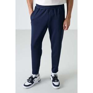 Pantalones Deportivos Tommylife para Hombre, Corte Cómodo, Azul Marino, Cintura Elástica, Transpirables - Product Image 4