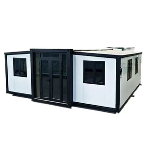 Expédition résistant aux ouragans préfabriqué portable conteneur modulaire moderne maison prix compétitif grand-mère plat - Product Image 1