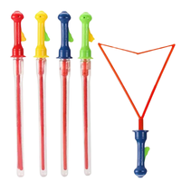 Baguette à Bulles en Plastique pour Jeu de Soufflage, Épée Occidentale Unisexe, Pistolet à Bulles d'Été, 46cm, Nouveauté