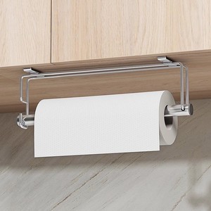 Porte-serviettes en papier Delwins en acier inoxydable 304, sans perçage, à suspendre sur la porte d'armoire K-088 - Product Image 1