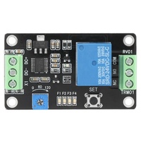 Retardateur minuterie relais autobloquant retardement marche arrêt interrupteur de temps Super 555 minuterie DC 5V/12V/24V