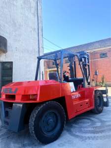 Carretilla elevadora de 10 toneladas Heli, carretilla elevadora de combustión interna diésel, accesorios de venta, precio, medidores, posicionador de horquilla, Joystick - Product Image 3