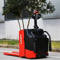 Transpalette Électrique MIMA 2000 kg, Chariot à Main RWD, Batterie au Lithium, Fourches 1150x170mm, Pneus Pleins/Polyuréthane pour Utilisation Intérieure