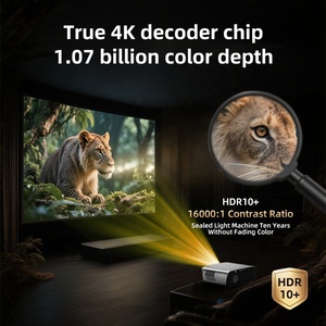 A9q 15500 cao lumens Full HD LCD Android Wifi màu xanh răng 4k chiếu với 50000 giờ cuộc sống lâu dài dẫn đèn - Product Image 5