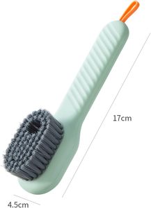 New Washing Soft Clothes Sneaker Cleaning Eco-Friendly ABS+TPR Multifunctional Liquid <b>Shoes</b> Brushes Dispenser - Product Image 3
