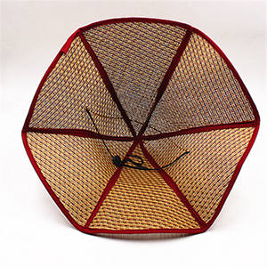 Sombrero de sol puntiagudo estilo coreano Fulishu, talla única, tela de papiro, protección UV para exteriores, ala ancha para mujer - Product Image 4