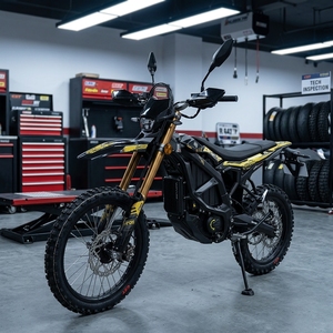 Motocicleta Todoterreno Surron Ultra 2026 Gonped Surron Negra de 24.5Kw 74V60Ah de Alto Rendimiento con Velocidades de hasta 80km/h - Product Image 5