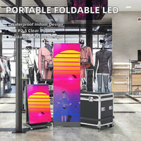 Портативный складной цифровой LED-дисплей GOB P2.5 для помещений