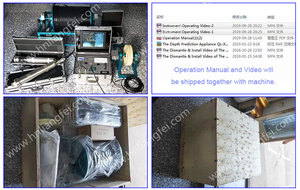 ระบบถ่ายภาพวิดีโอใต้ดินสำหรับบ่อน้ำลึก 2000 เมตร ความละเอียดสูง แบบหมุนได้ 360 องศา <span class=keywords><strong>พร้อม</strong></span>สายเคเบิลอัตโนมัติ - Product Image 6