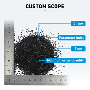 Charbon actif de coque de noix de coco de qualité industrielle CTC 55, capacité d'adsorption d'iode de 1100 mg, pureté de 99,9 %, sac de 25 kg pour la nouvelle maison - Product Image 6