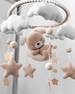 Đồ chơi treo hình gấu bông handmade, trang trí phòng trẻ em không phân biệt giới tính - Product Image 3