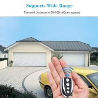 Control Remoto Universal YET003 433.92/315MHZ 1/3/4 Teclas Transmisor Inalámbrico 12V para Puertas Automáticas